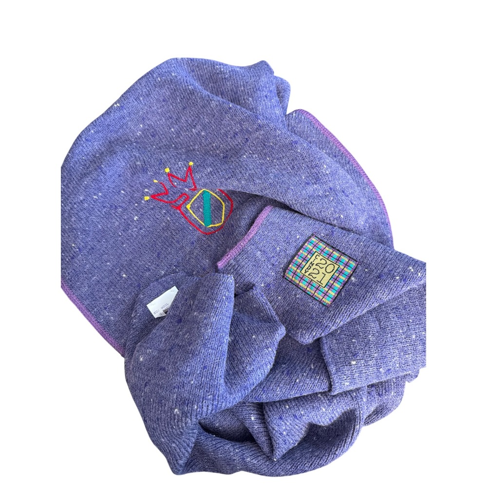 Vintage Cindy 21 Scarf Beret Set Dark Academia Preppy Italian Made Academia